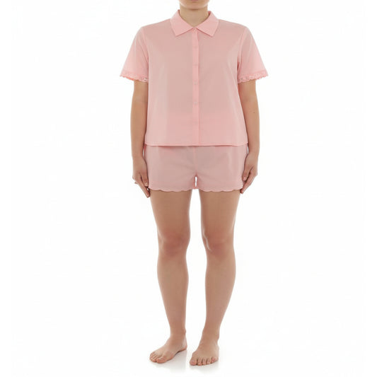 Moschino Pink Button-Up Pajama Set (A78074407-0227) Women
