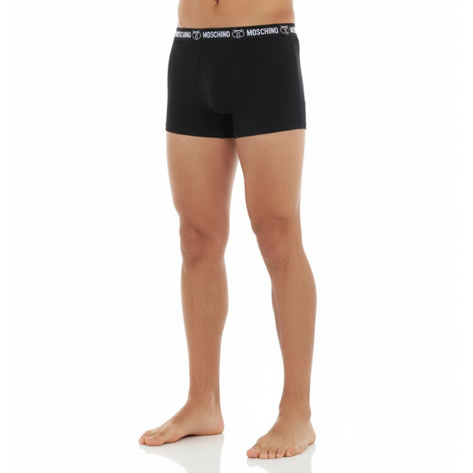 Moschino Logo Band Boxer Briefs Black (A13034410-0555) Men