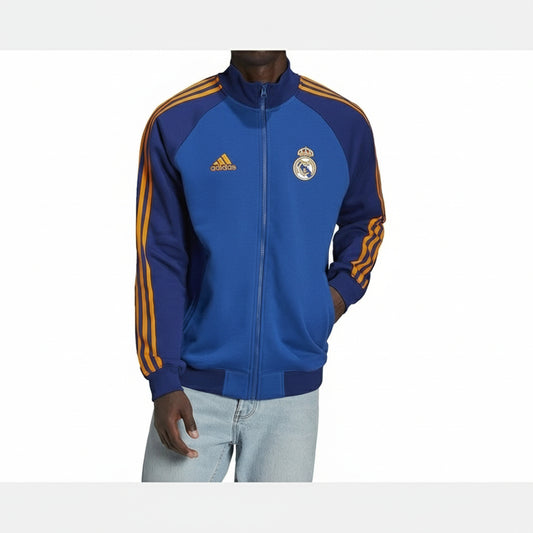 Adidas Crewneck Sweatshirts Track Top (HA2533-BLUE) Men