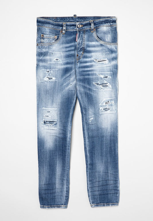 Dsquared2 5 pockets blue (ZZO2JH706-K00) Kids