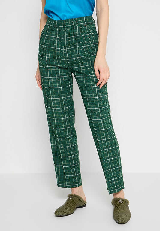 LIU JO PANTALONE BARREL FIT Green (ZZO2V2P32-M00) Women