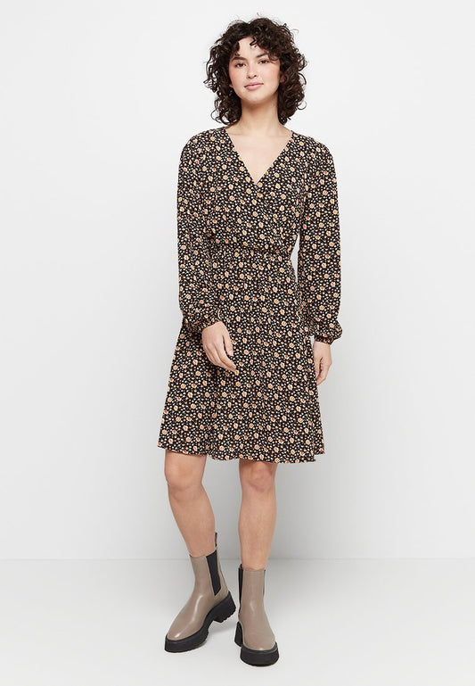 JDYVIBER L/S WRAP DRESS WVN LO Women