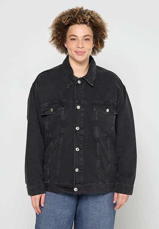 ONLY ONLMYRNA OVERSIZE DNM JACKET BOX Black (ZZO30QH40-Q00) Women