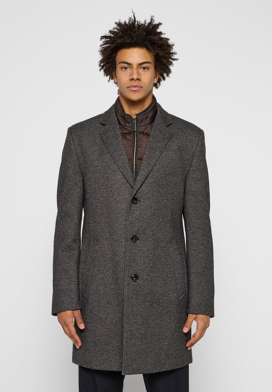 bugatti Men Mantel Dark Grey (ZZO32TB04-B00) Men