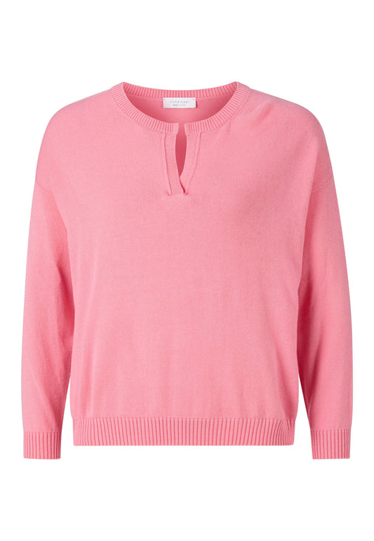 Rich & Royal Pulli with Zierknopfleiste Pink (RI521I0A3-J11) Women