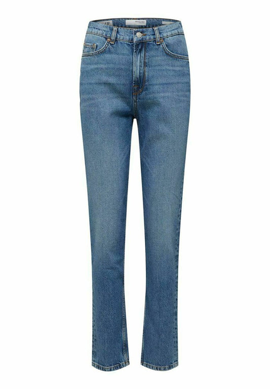 Selected SLFAMY HW SLIM CHAMBLY BLU JEANS U NOOS (SE521N05H-K11) Women