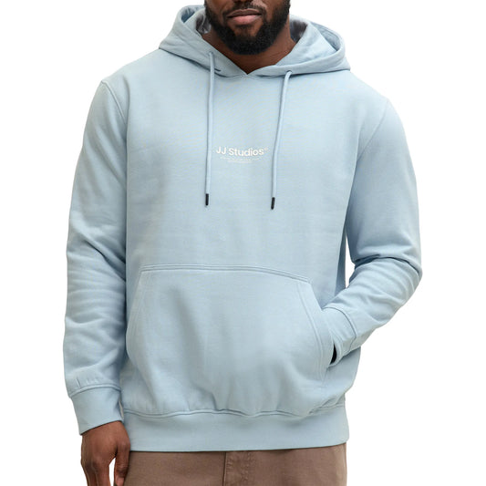 Jack & Jones Soho Hoody (plussize) (12279516-CELESTIALBL) Men