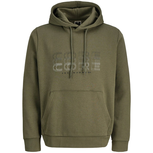 Jack & Jones Core Logo Hoodie (12284536-GRAPELEAF) Men