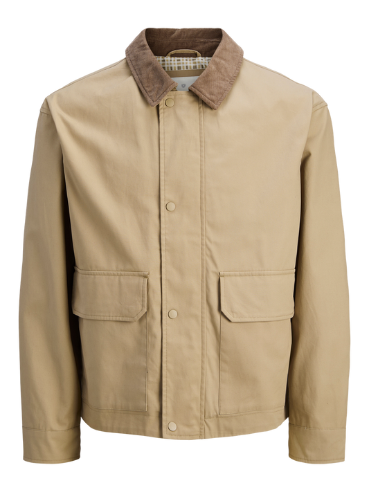 Jack & Jones Premium JPRCCRIVER UTILITY JACKET SN Weathered Teak (12284930-Weathered Teak) Men