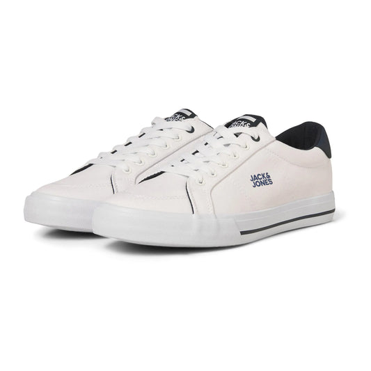 Jack & Jones Tim Canvas Sneakers (12289395-WHITE) Men
