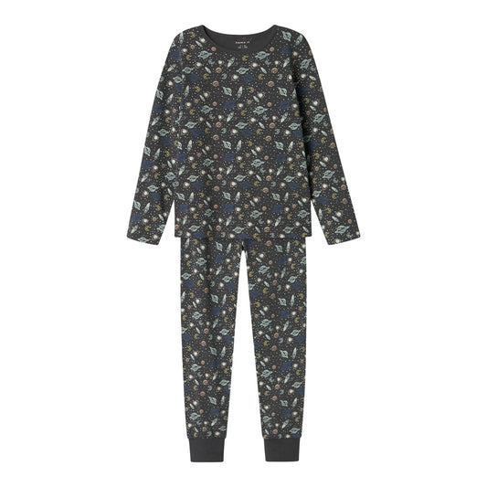 Name It Iron Space Pajamas (13241994-FORGEDIRON) Kids
