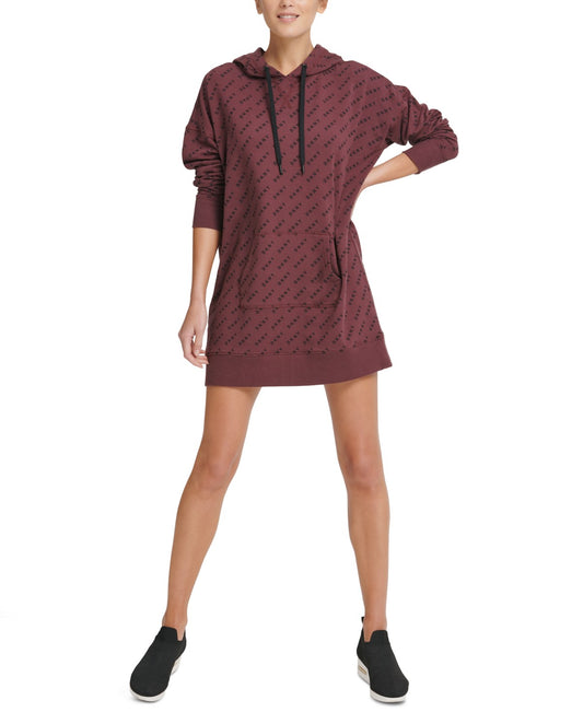 DKNY Small Twill Sneaker Dress Plum (DP9D4149PLM) Women