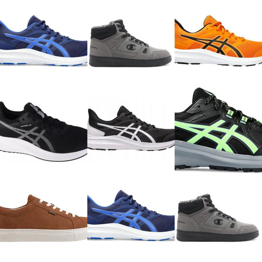 Asics, Champion - Men Footwear cover