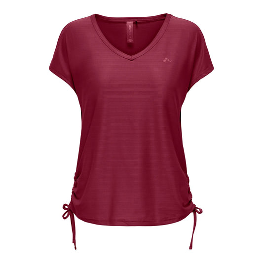 Only Play Mila SS Training Shirt (15298795-RHODODENDRO) Women