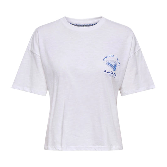 Only Bone Dining To Box Shirt (15349896-BRGHTWHTSAN) Women