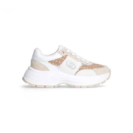EVA 02 - SNEAKER COW SUEDE/MONOGRAM Women