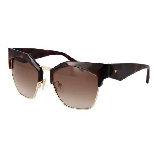 Police Square Sunglasses Brown (25006245) Women