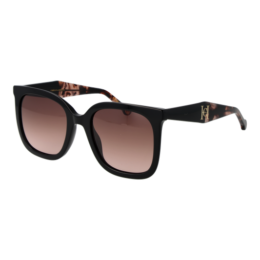 Carolina Herrera Square Sunglasses Black (26000107) Women