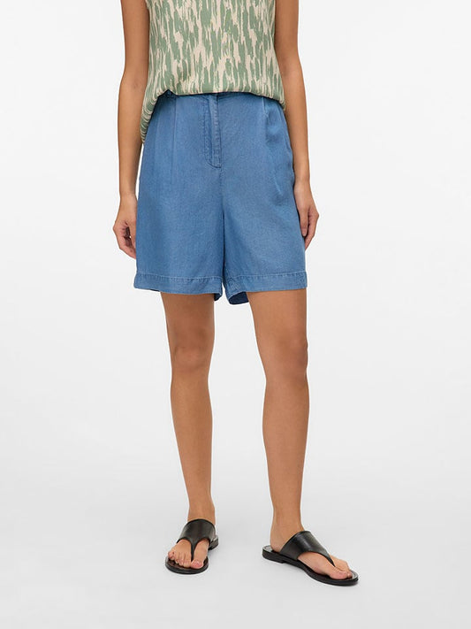 Vero Moda Shorts Blue Women