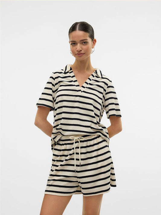 Vero Moda Polo Shirt White Women