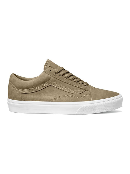 Vans Leather Sneaker "Old Skool" Light Brown Unisex