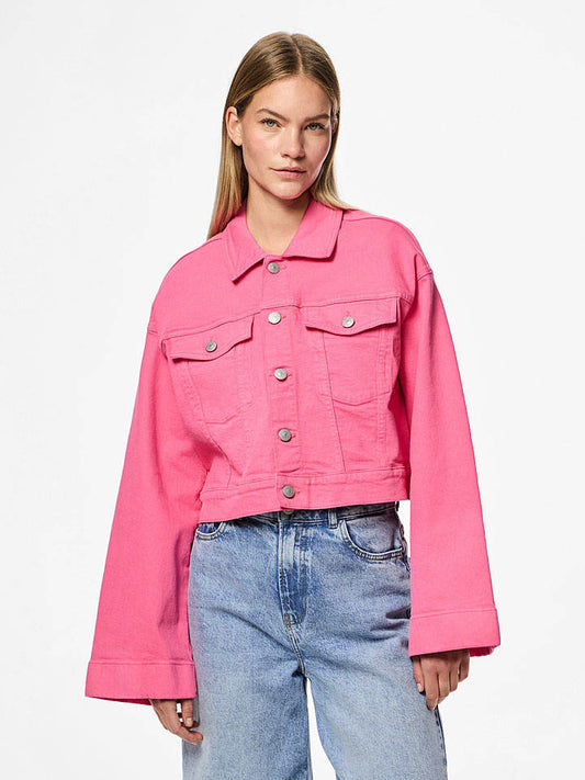 Pieces Denim Jacket "Vala" Women