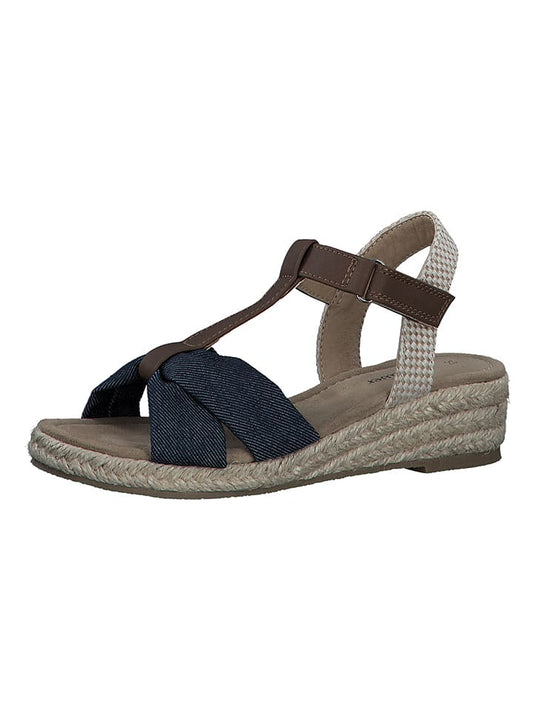 s.Oliver Wedge Sandals Navy Kids