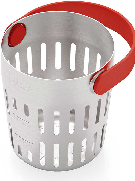 Trebonn Steamer Basket White / Orange (W)11,5 x (H)13 x (D)12 cm Unisex