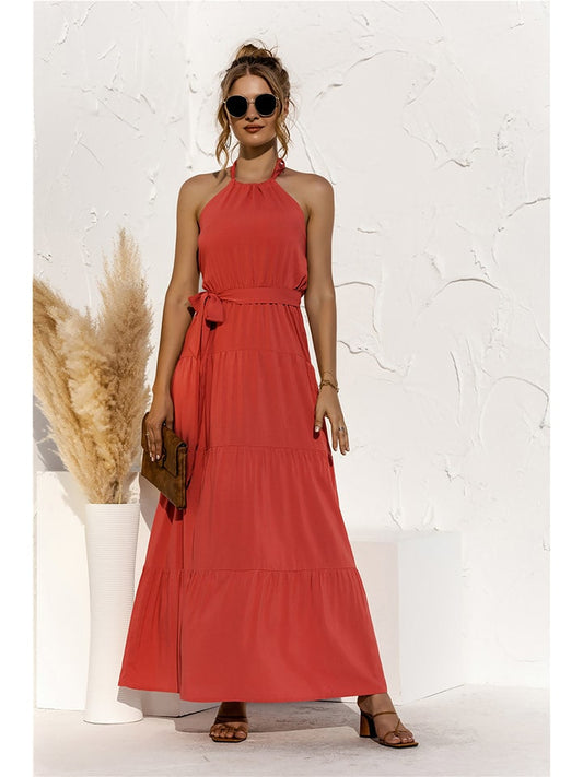 Ariel Tesoro Dress Red Women