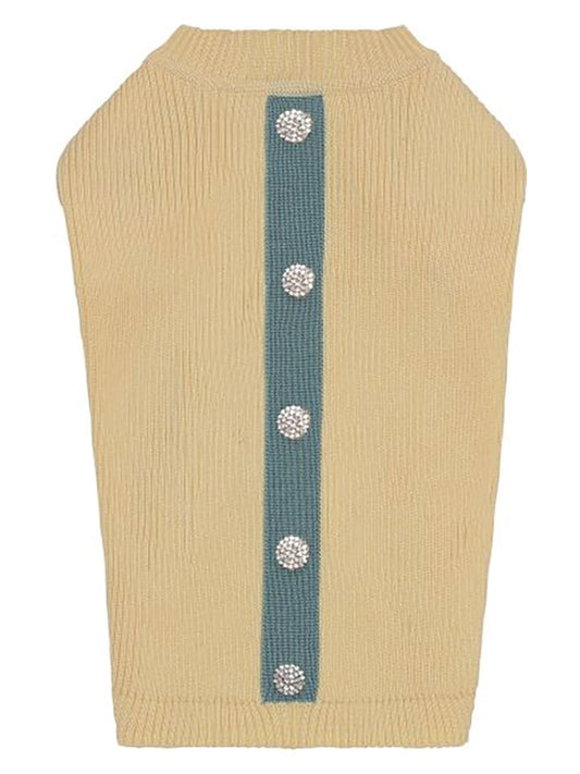 VOV & VUF Dog Jumper Yellow / Blue Unisex
