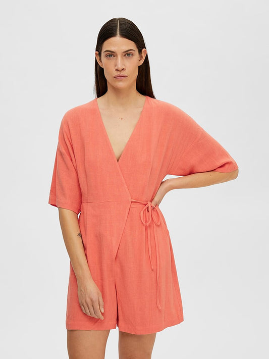 SELECTED FEMME Jumpsuit Orange Women
