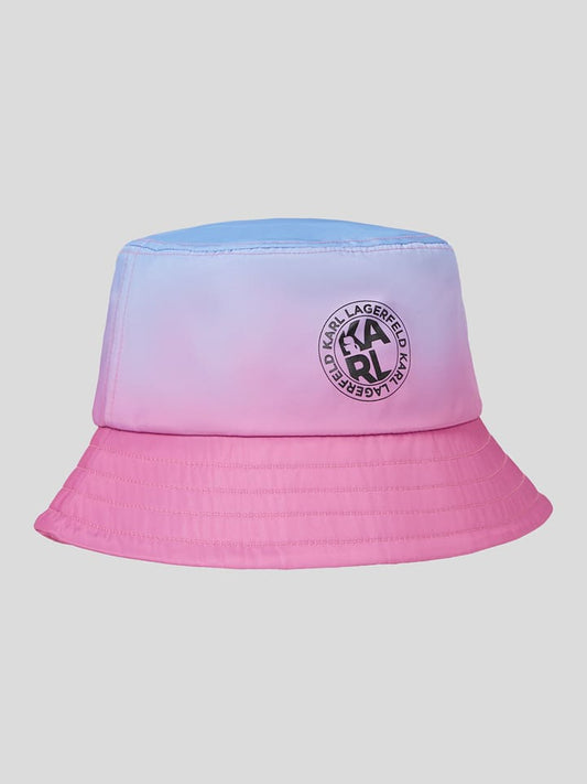 Karl Lagerfeld Bucket Hat Pink / Light Blue Women