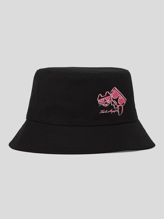 Karl Lagerfeld Bucket Hat Black Women