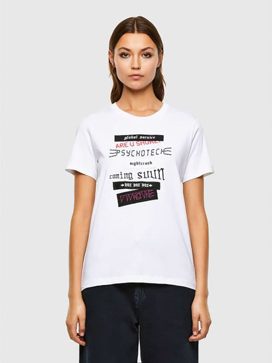Diesel Clothes Shirt White Women