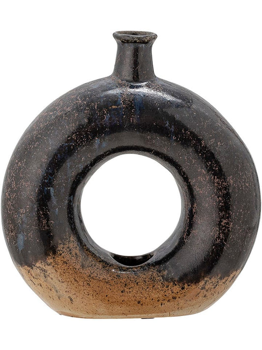 Bloomingville Vase "Baldvin" Brown (W)18 x (H)19,5 cm Unisex