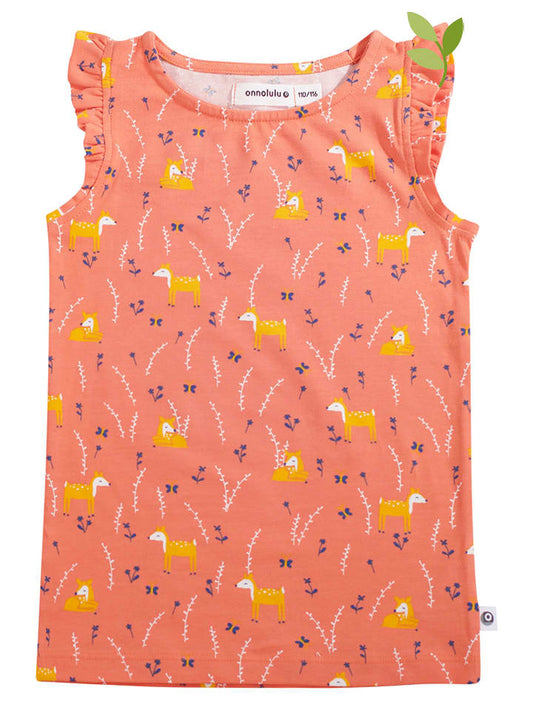 ONNOLULU Top "Lana Bambi" Orange Kids