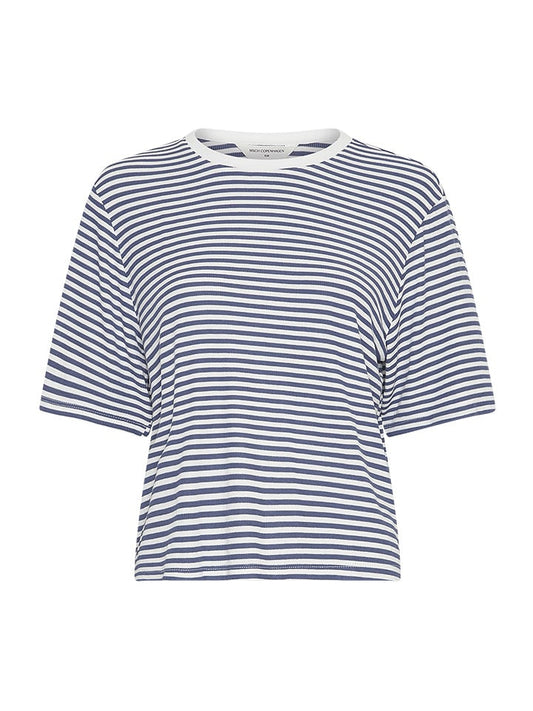 MOSS COPENHAGEN Shirt "Jana" Cream / Navy Women