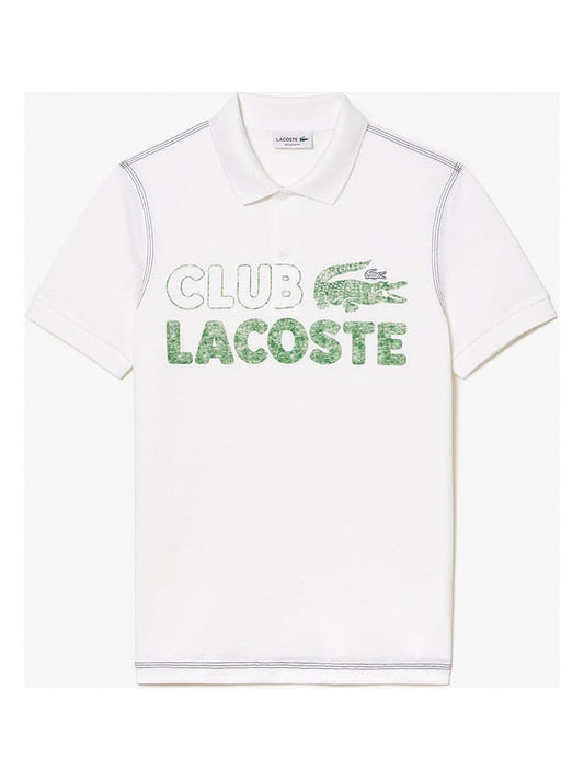 Lacoste Polo Shirt White Men