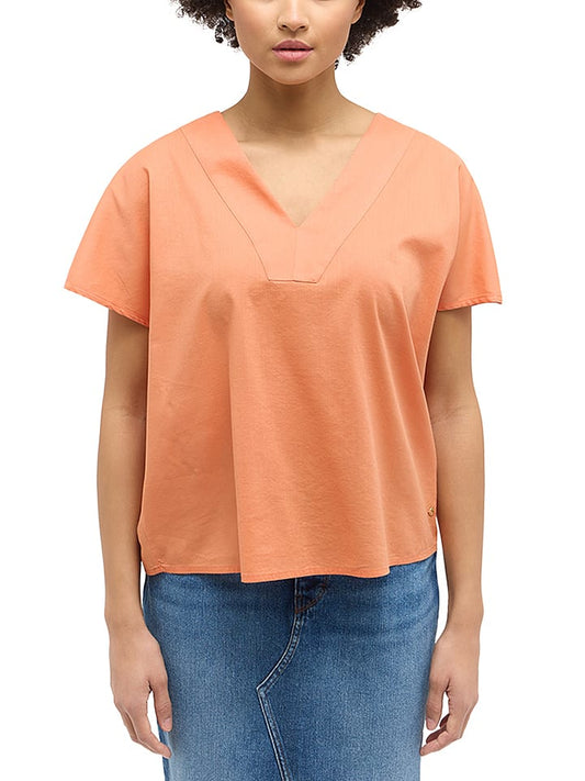 Mustang Shirt Orange Women