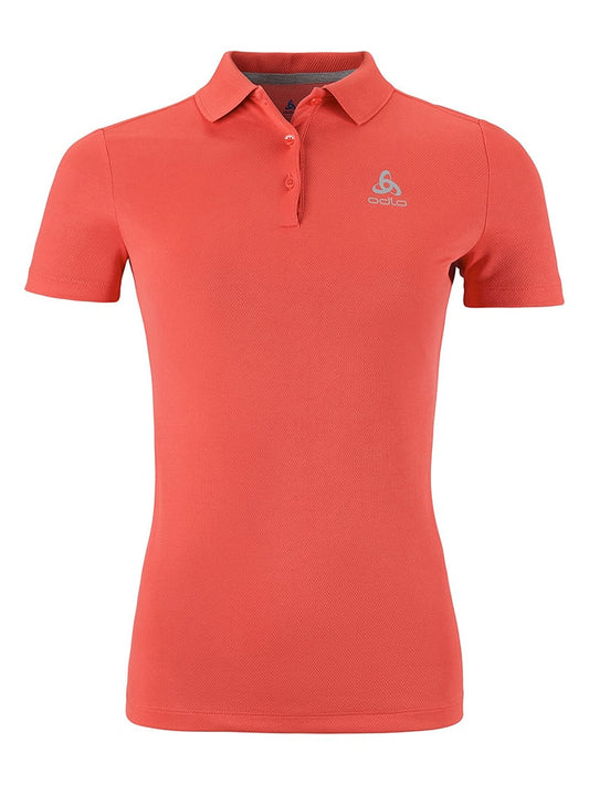 Odlo Performance Polo Shirt "Infinity" Red Women