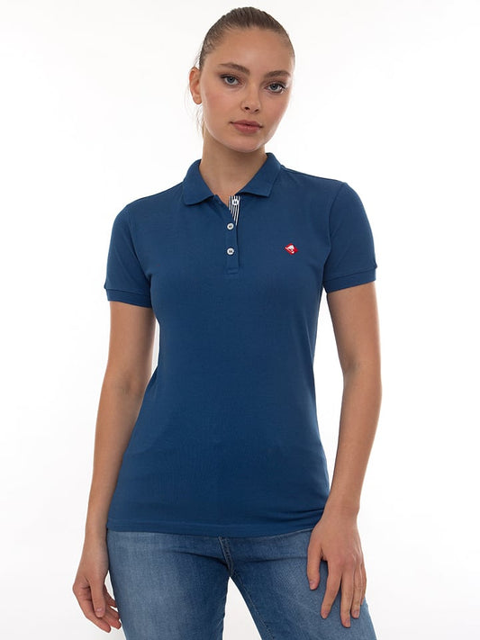 SIR RAYMOND TAILOR Polo Shirt "Angie" Navy Women