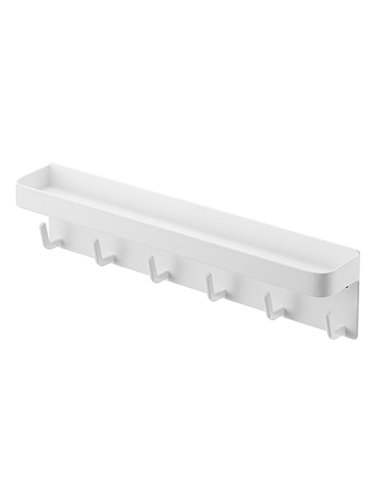 Yamazaki Hook Rail "Smart" White (W)24,5 x (H)6 x (D)4,5 cm Unisex