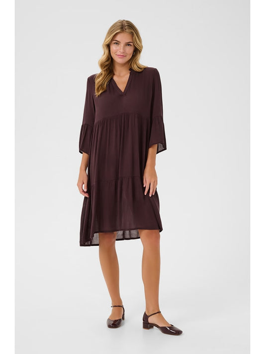 Kaffe Dress Brown Women