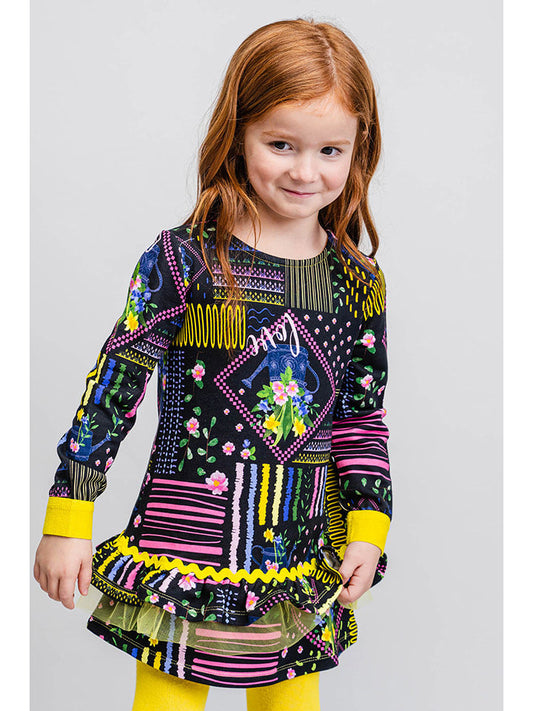 Rosalita Señoritas Dress "Carsley" Navy Kids
