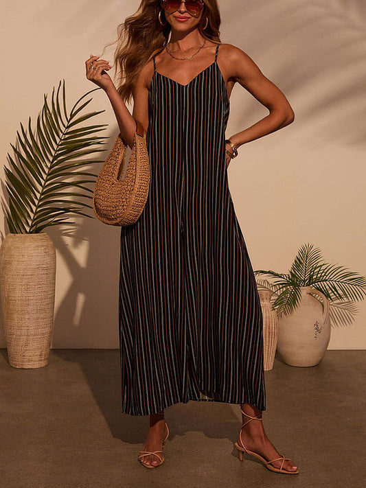 LA Angels Jumpsuit Black Women