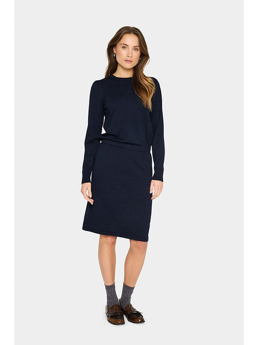 SAINT TROPEZ Dress "Mila" Navy Women