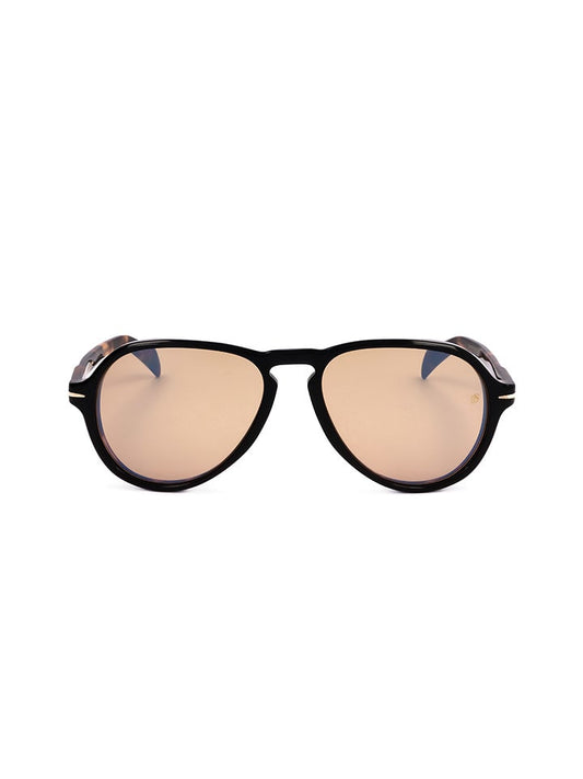 David Beckham Sunglasses Black Brown / Orange Men