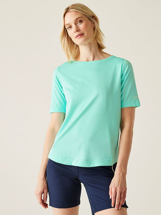 Regatta Performance Shirt "Botanna" Turquoise Women