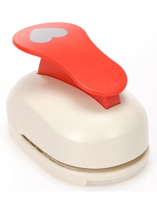 SUNNYSUE Craft Punch "Herz" Cream / Red Unisex