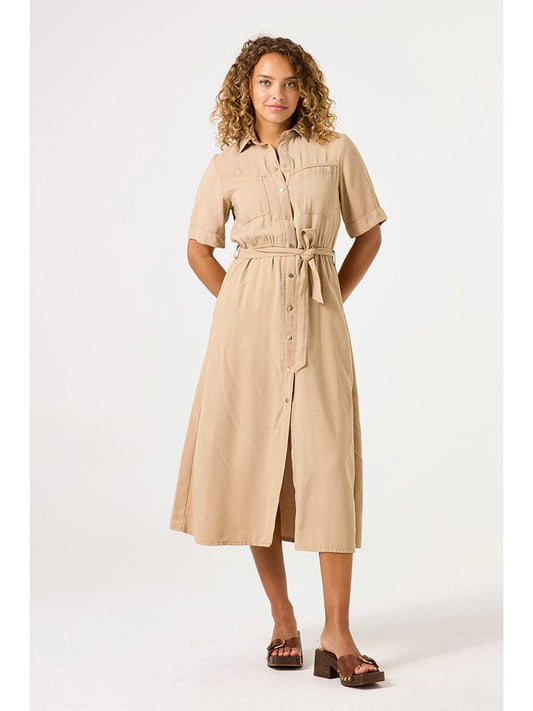 Garcia Dress Beige Women
